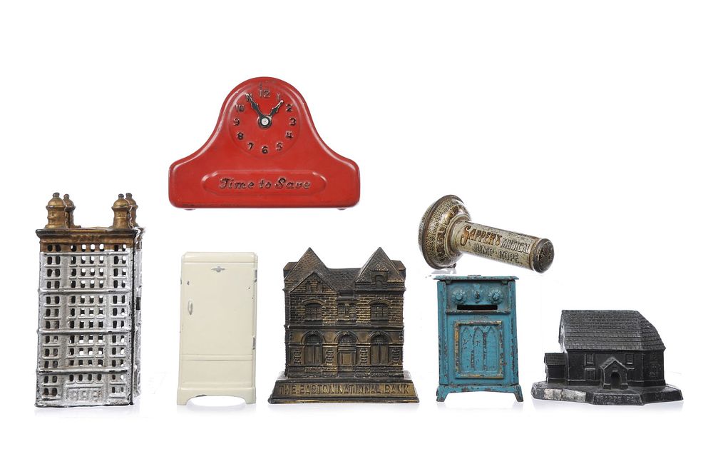 Lot 314: 7 Still Banks Williams, National Products, Hubley