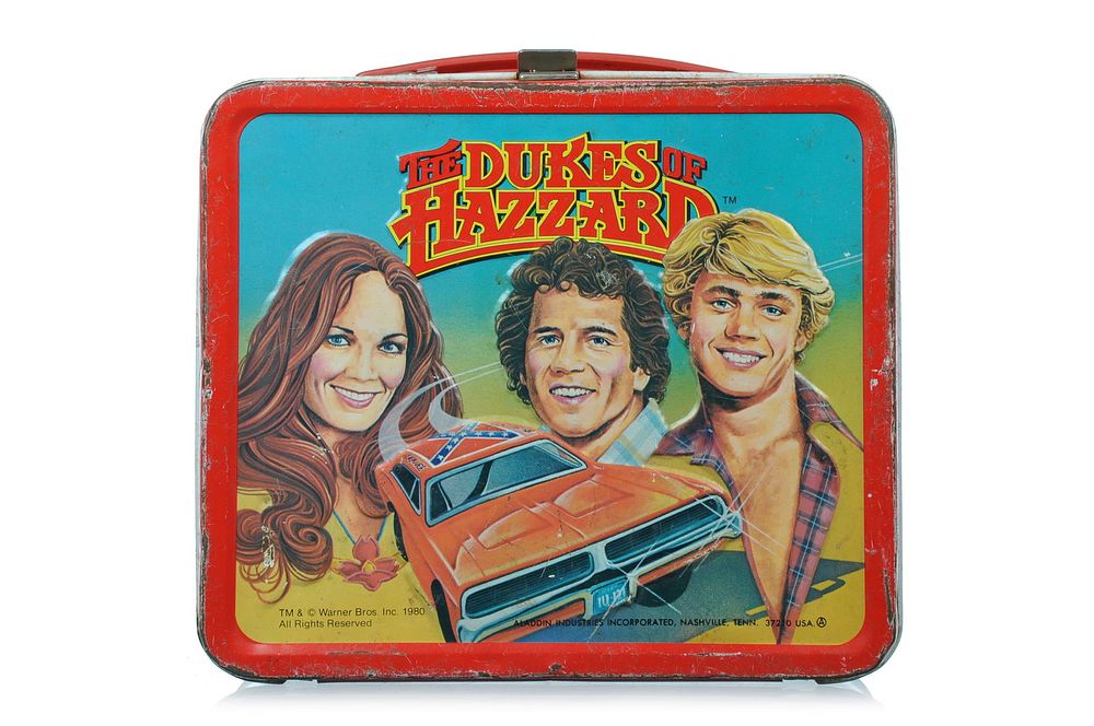 Lot 370: 1980s Dukes of Hazzard Aladdin Tin Lunchbox
