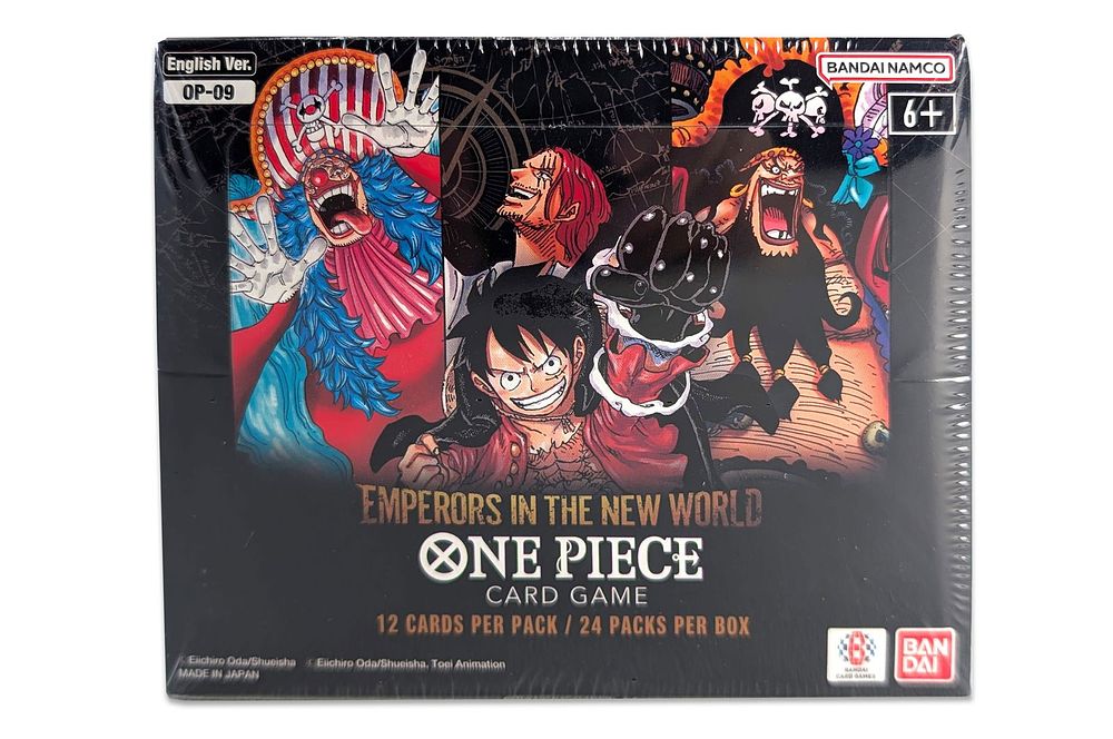 Lot 185B: One Piece OP-09 Emperors of the New World English Booster Box Sealed