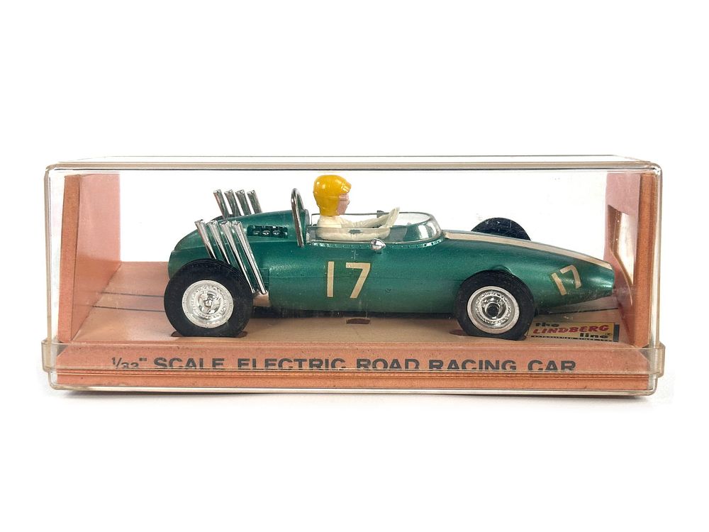 Lot 231: Rare Boxed Lindberg 1/32 Slot Electric Race Car
