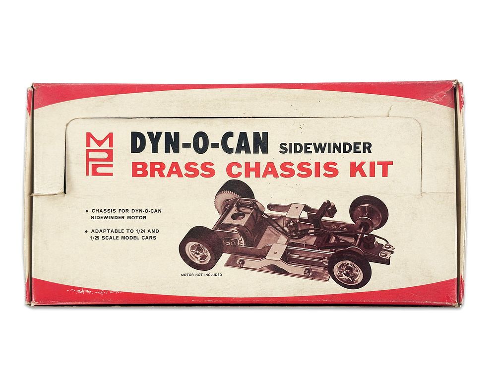 Lot 234: MPC Lightweight Slot Race Chassis Dyn-O-Can Set with Motor
