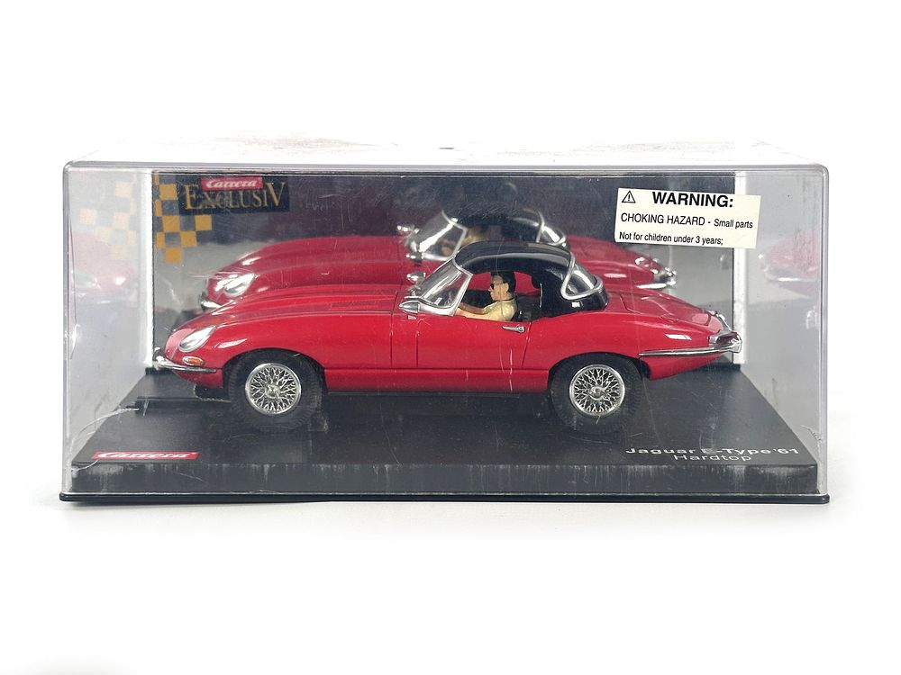 Lot 235G: Carrera Jaguar E-Type Hardtop Slot Car Exclusiv