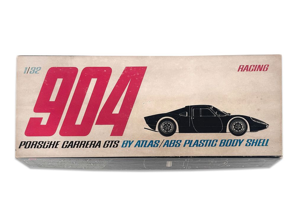 Lot 235M: Atlas Porsche 904 Race Car Kit with Box 1/32