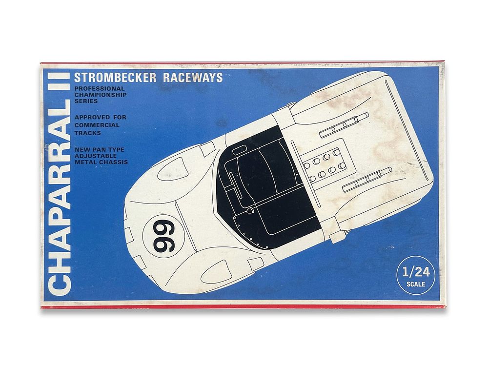 Lot 235N: Strombecker 1/24 Chaparral II Professional Championship Series Slot Car Kit