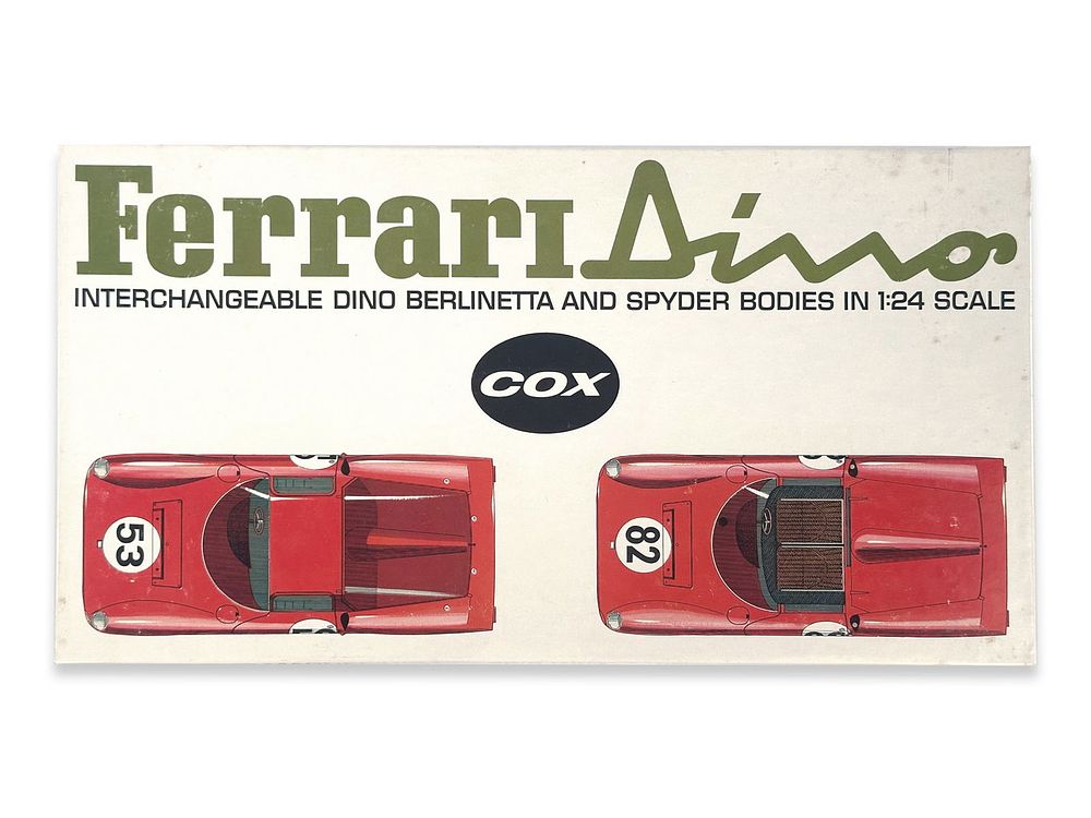 Lot 235S: Magnificent Two Ferrari Body Cox 1/24 Racing Kit Mint Boxed