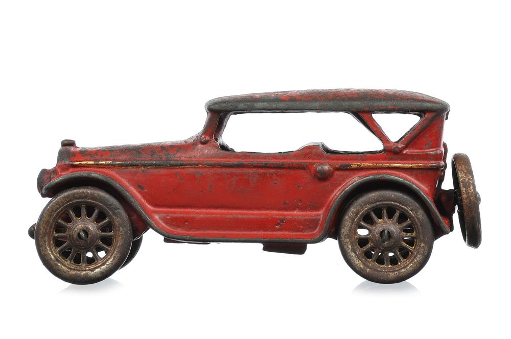 Lot 277M: A.C. Williams Cast Iron Lincoln Touring Sedan 7"