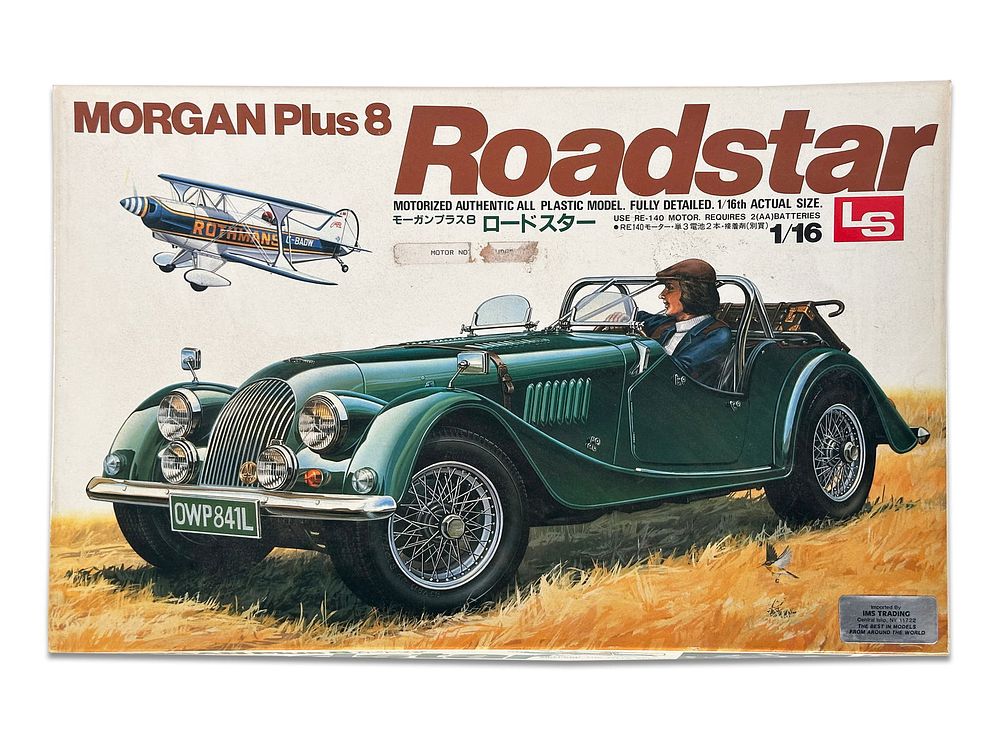 Lot 206D: Morgan Plus 8 Roadster 1/16 by LS Models