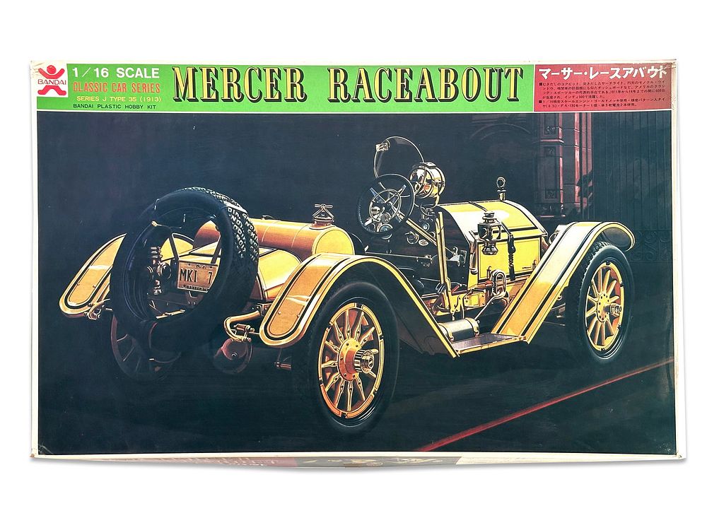 Lot 206K: Mercer Raceabout Bandai Model 1/16 Scale