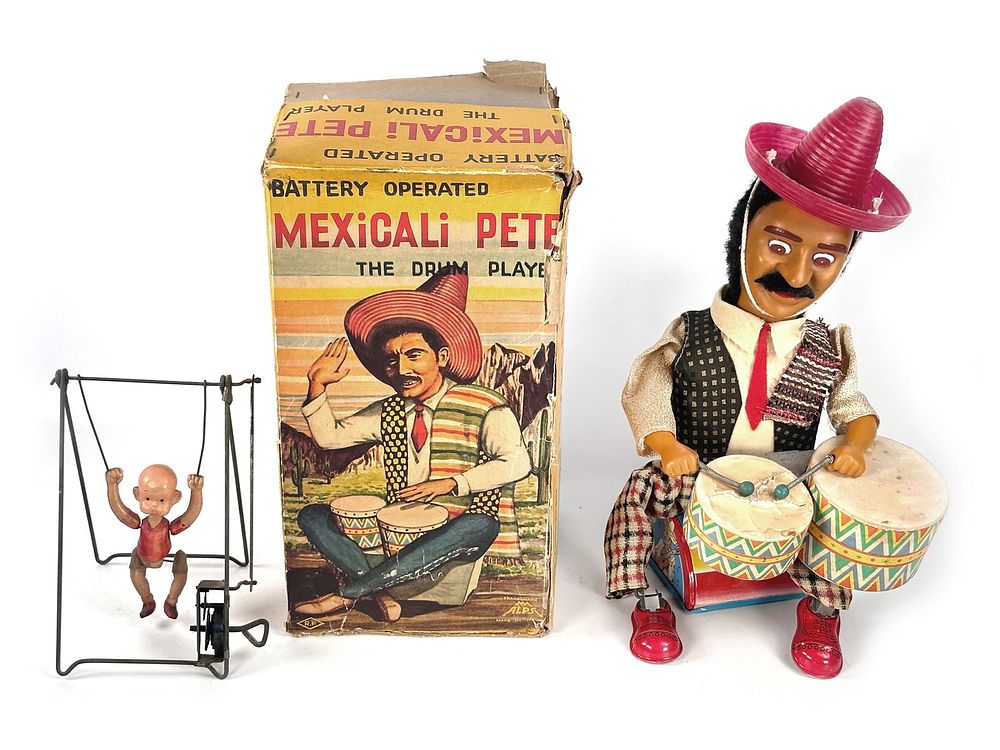 Lot 341M: Mexicali Pete Batt. Op. and Henry Trapeze
