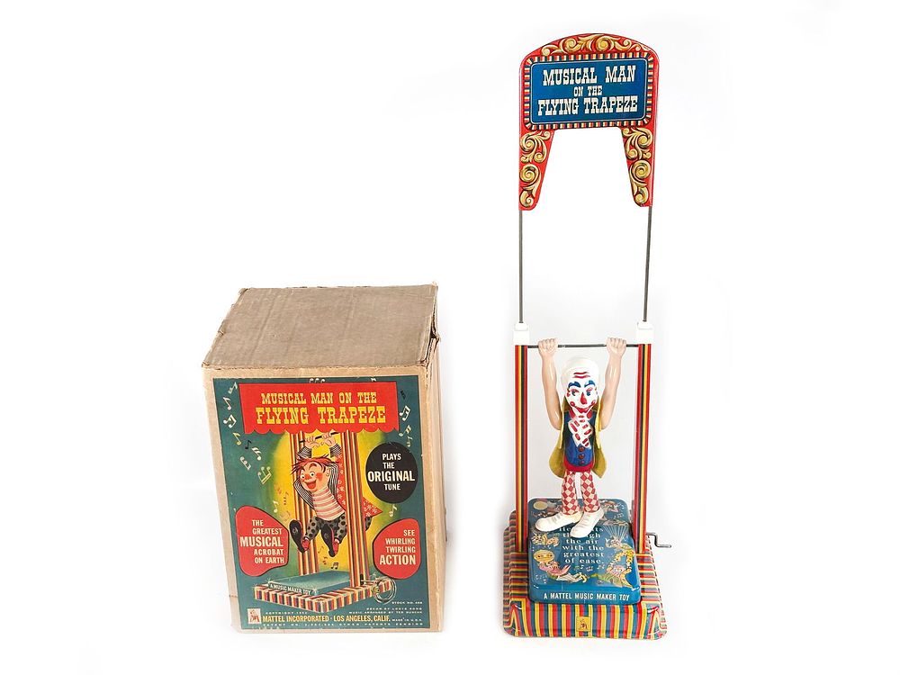 Lot 341S: Mattel Incorporated Dan the Man Whirling Toy
