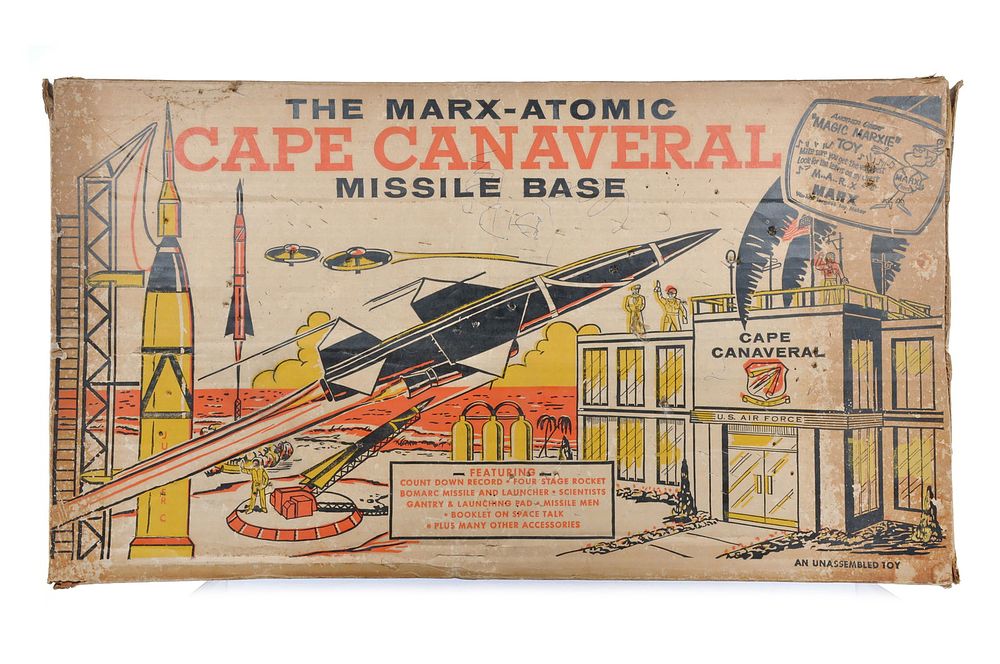 Lot 377D: Marx Atomic Cape Canaveral Missile Base Playset