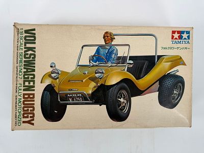 Tamiya Volkswagen Buggy Model Car Kit. Tamiya Volkswagen Buggy model kits car, motorized 1/18 
