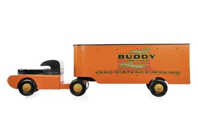 Buddy L Wood Toys #386 Deluxe Buddy L Allied Van Lines Moving Truck. This is a vintage Buddy L 