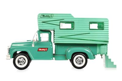 1960s Buddy L No. 543 Camper Truck. This is a 1960s Buddy L No. 543 camper truck. It measures 