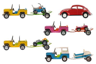 Buddy L Brute Buggies & Tonka VW Lot of 5 Vehicles Groovy. This is a groovy lot of five Buddy L 