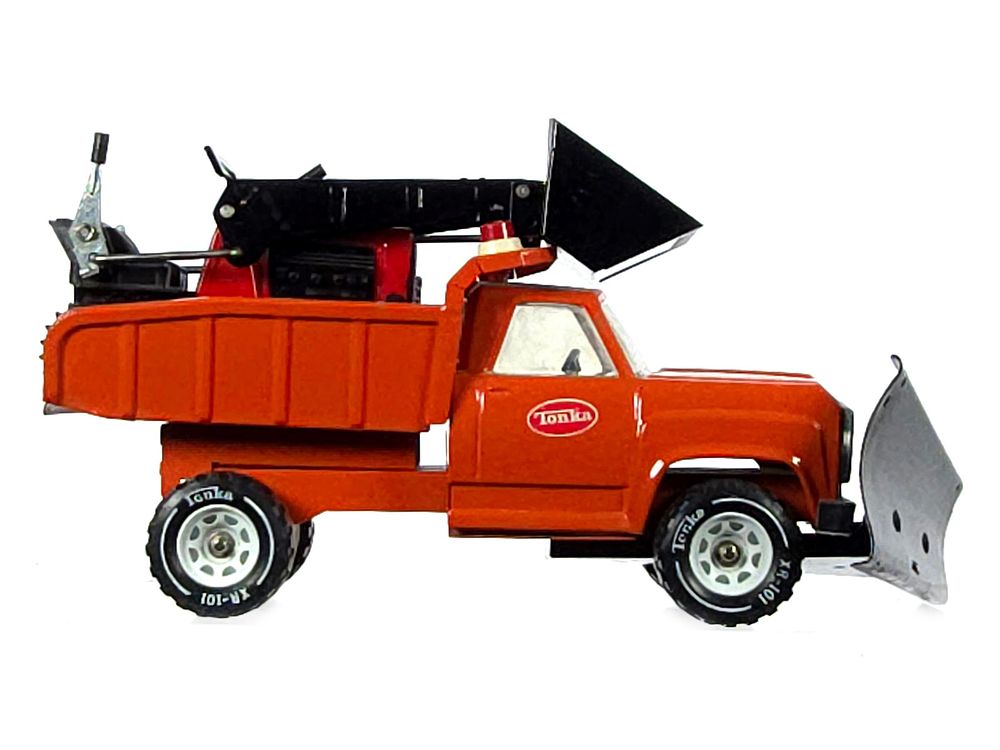 Lot 154: (2) Tonka Vehicles XR-101 Dump Truck & Front End Loader