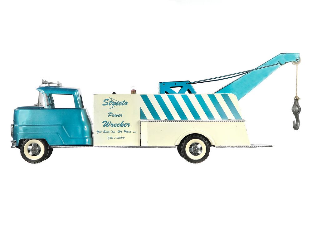 Lot 174: Structo Pressed Steel Power Wrecker