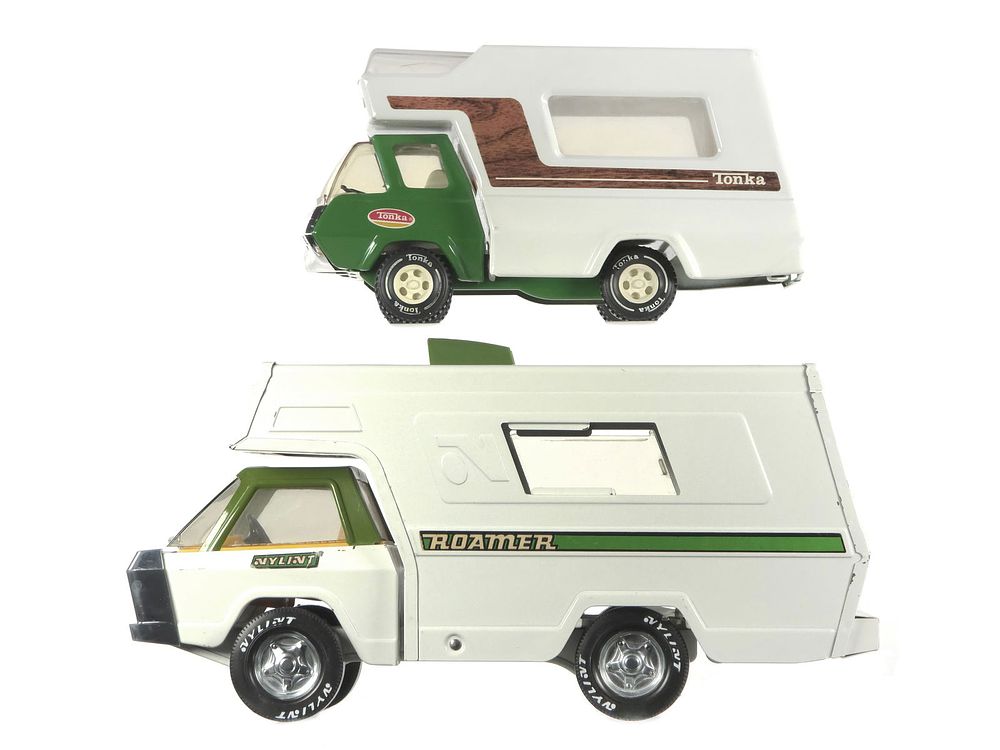 Lot 180: (2) Camper Vans Nylint Roamer & Tonka