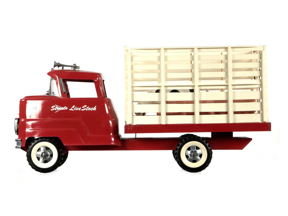 Lot 181: Structo Livestock Stake Truck w/Animals