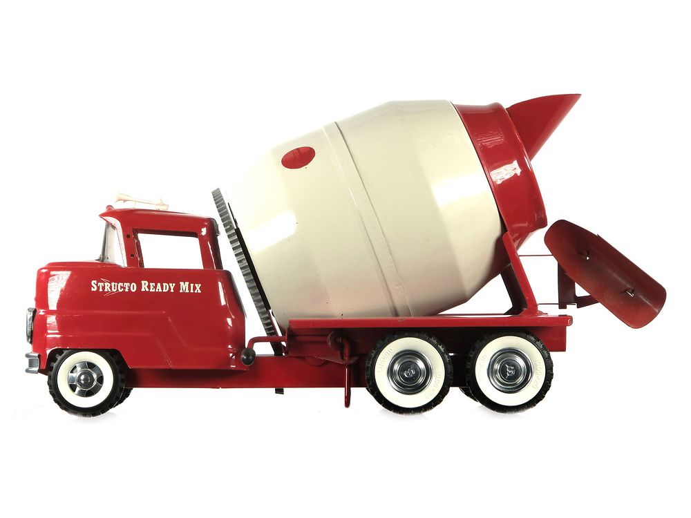 Lot 184: 1960s Structo Ready Mix Concrete Mixer Truck