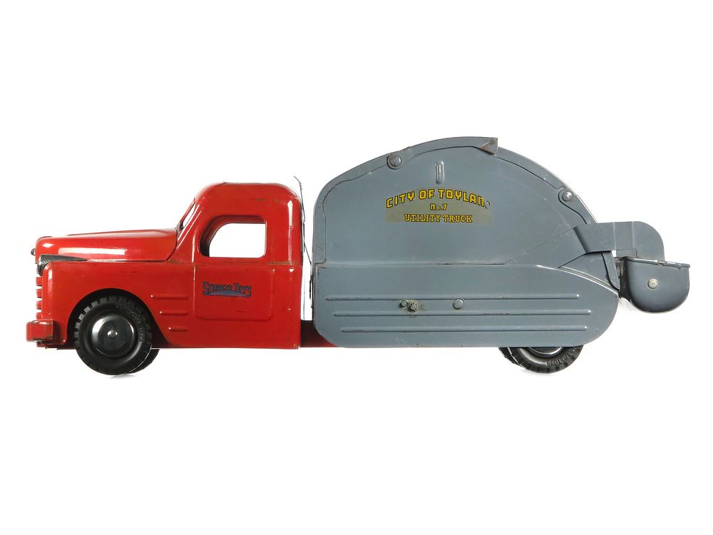 Lot 188: Structo No. 7 City of Toyland Utility Garbage Truck