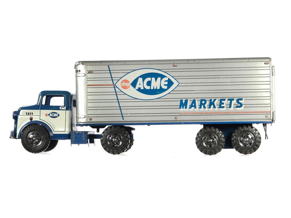 Lot 198: 1950s Marx Lumar Acme Markets Delivery Truck
