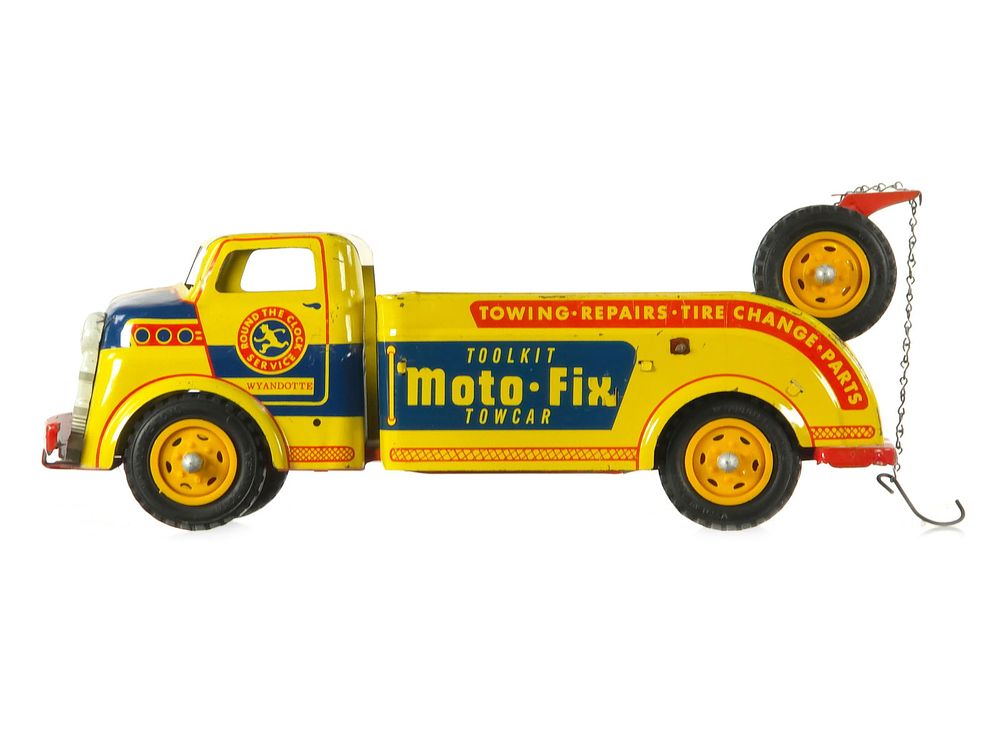 Lot 224: Wyandotte Moto-Fix Towcar Wrecker Pressed Steel