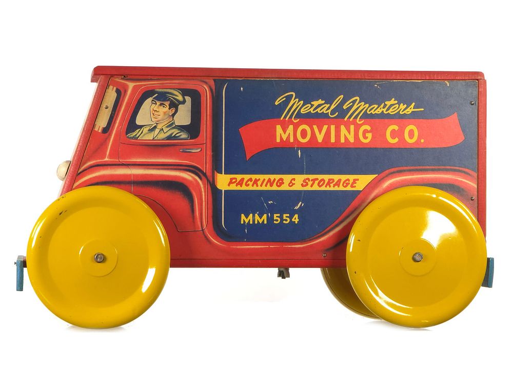 Lot 232: Metal Masters Co. Metal Masters Moving Co. Van