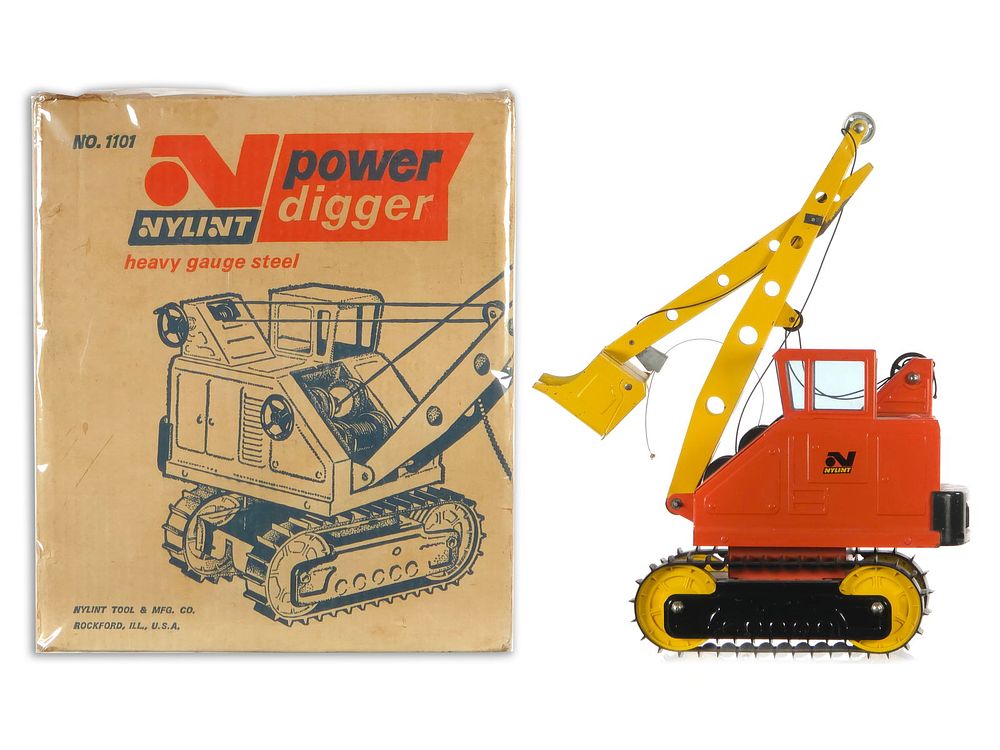 Lot 248: Nylint No. 1101 Power Digger with Box