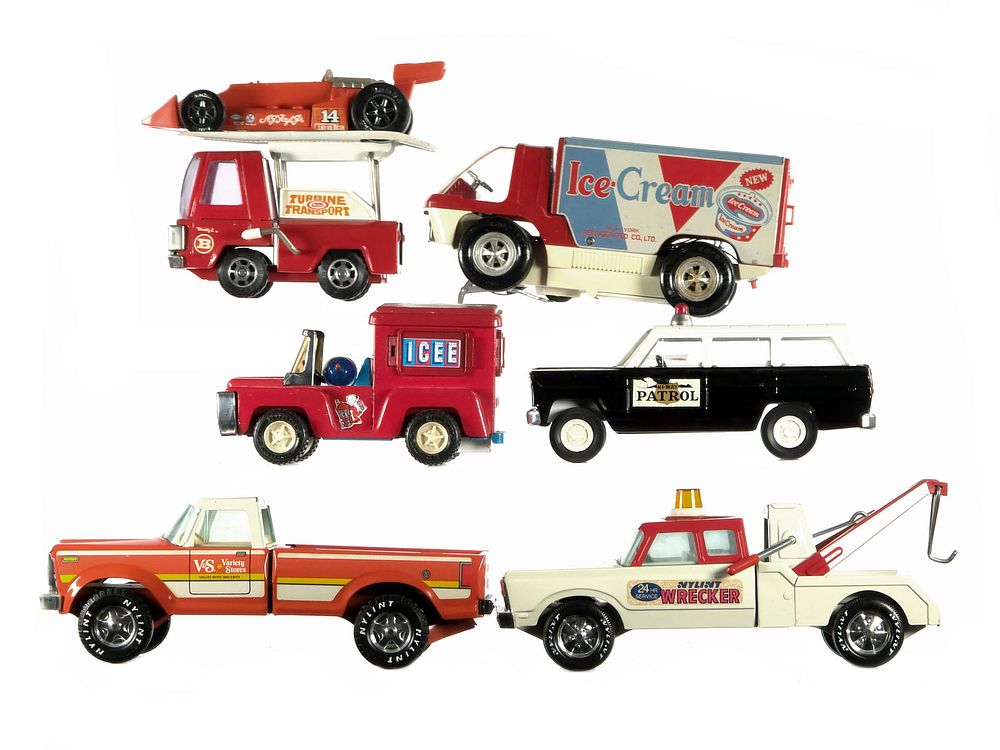 Lot 259: (6) Nylint Pressed Steel Vehicles