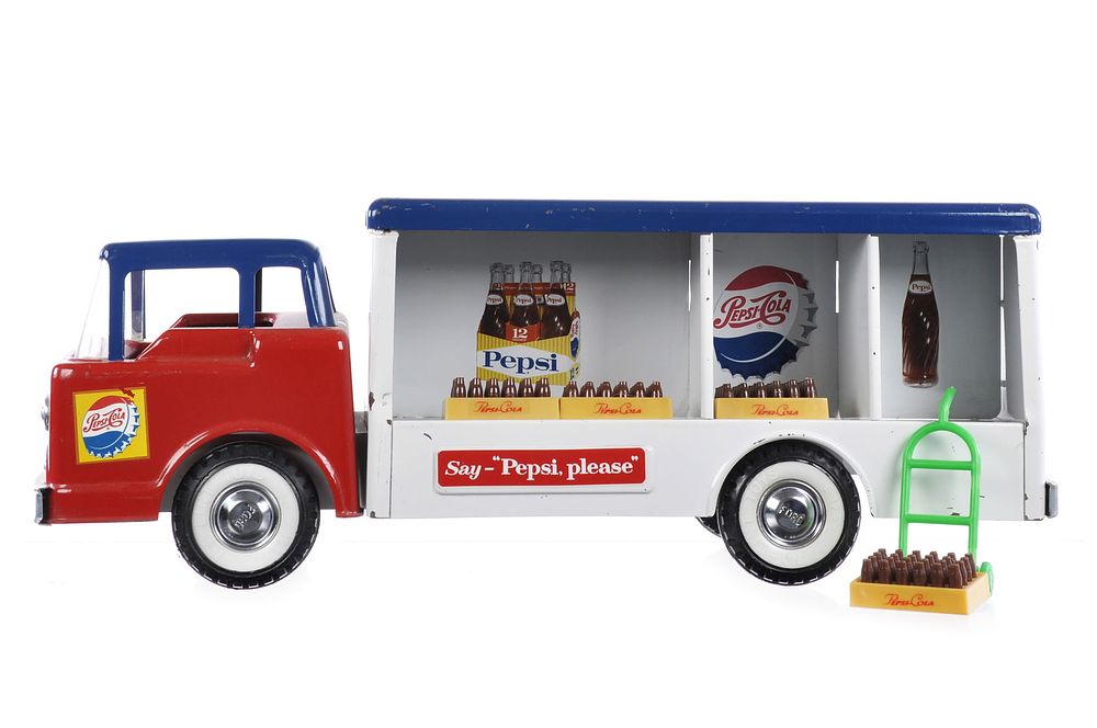 Lot 269: Nylint Pressed Steel Pepsi-Cola Delivery Truck