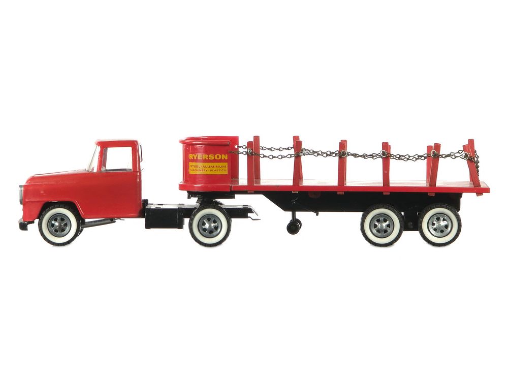Lot 287: Tru-Scale Pressed Steel Ryerson Steel Delivery Truck
