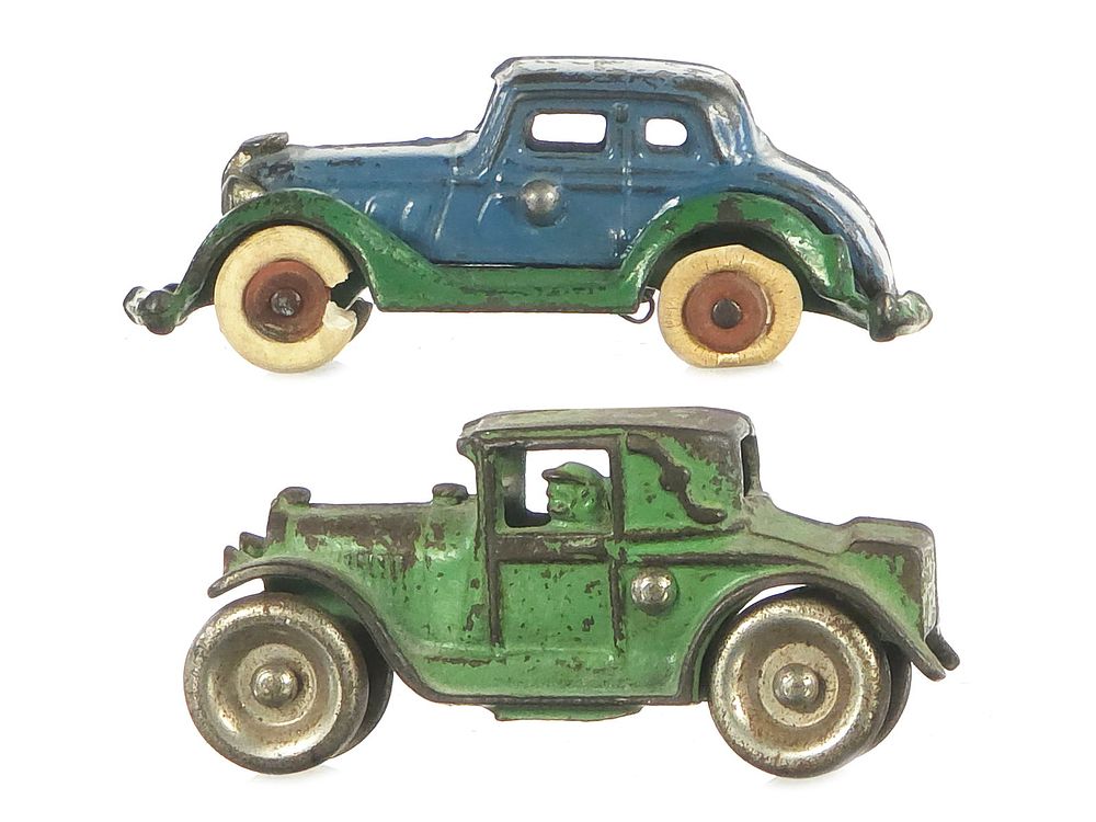 Lot 305: (2) Rare North & Judd Model A Ford & Williams Shovel Nose Packard Cars
