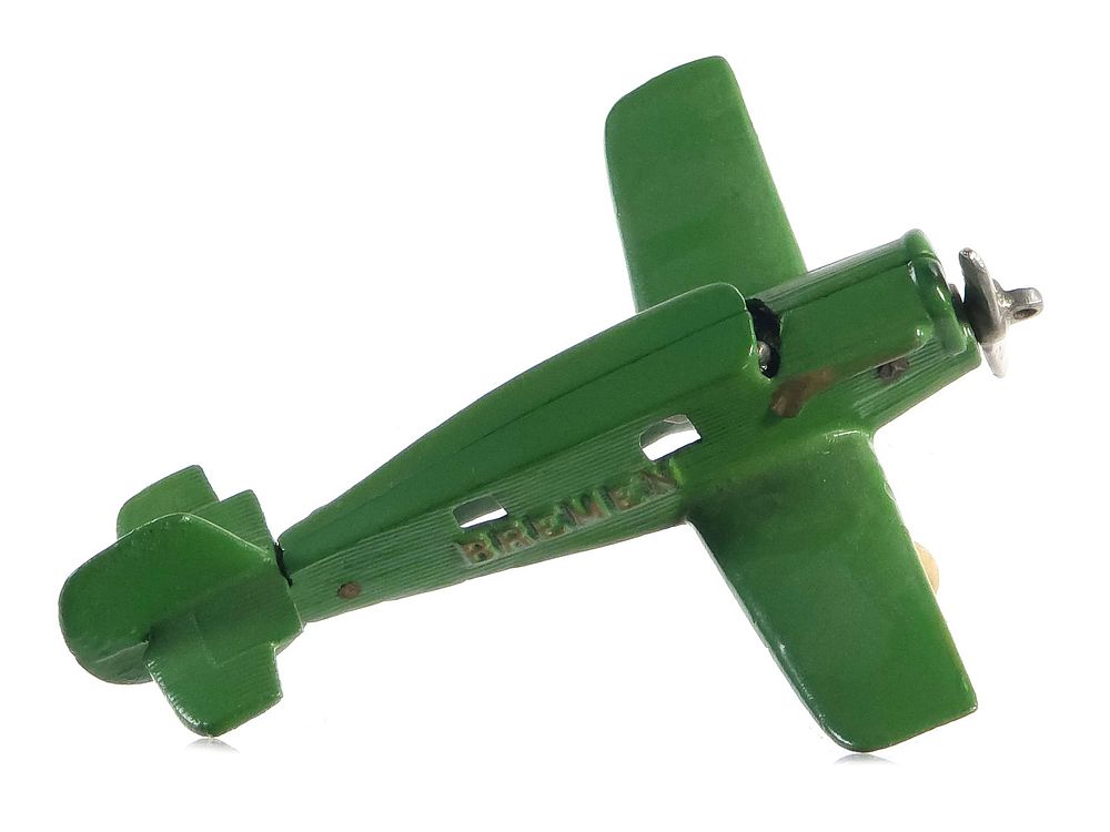 Lot 310: Hubley Bremen Propeller Plane Cast Iron