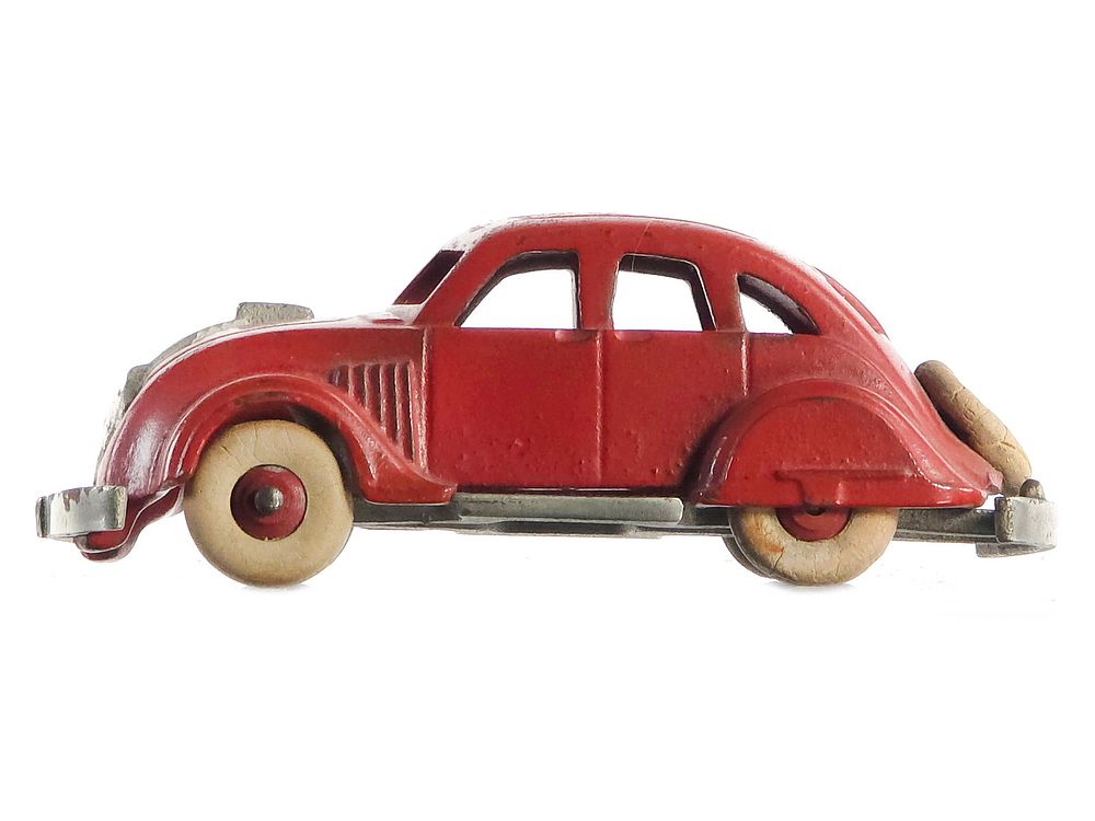 Lot 311B: Hubley Rose Chrysler Airflow Medium Cast Iron