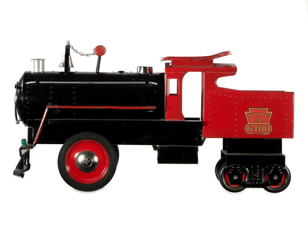Lot 318: Keystone Rail Road 6400 Ride On Train Engine