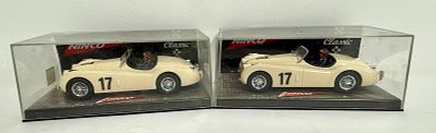 (2) Ninco Classics Jaguar XK-120. (2) Jaguar XK-120, MIB and unused, 1/32 scale. Condition: GOOD