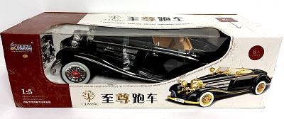 L'EVU TOYS R/C Classic Mercedes-Benz 500K. Classic Mercedes-Benz 500K, MIB and unused, 1/5 
