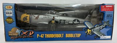 Ultimate Soldier P-47 Thunderbolt Bubble Top 1/18 scale, MIB and unused. Condition: GOOD