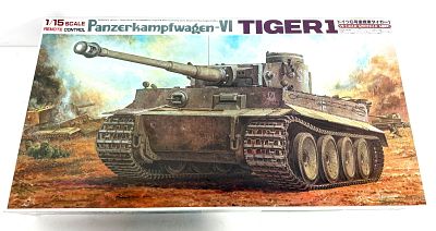 Tank Model Kit Bandai Panzerkampfwagen-VI Tiger I Tank. Bandai Panzerkampfwagen-VI Tiger I Tank 