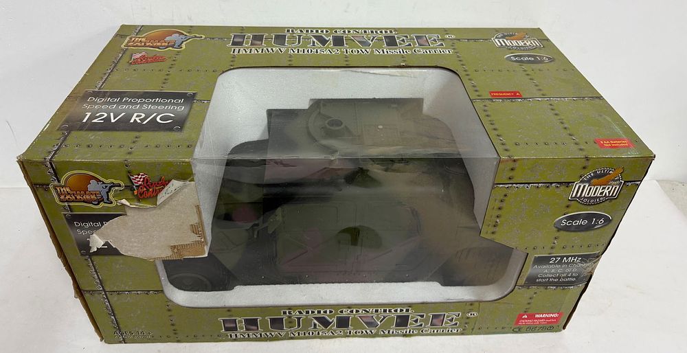 Lot 156: Ultimate Soldier R/C 1/9 Scale Tank M1A2 Abrams Modern US Army Tank