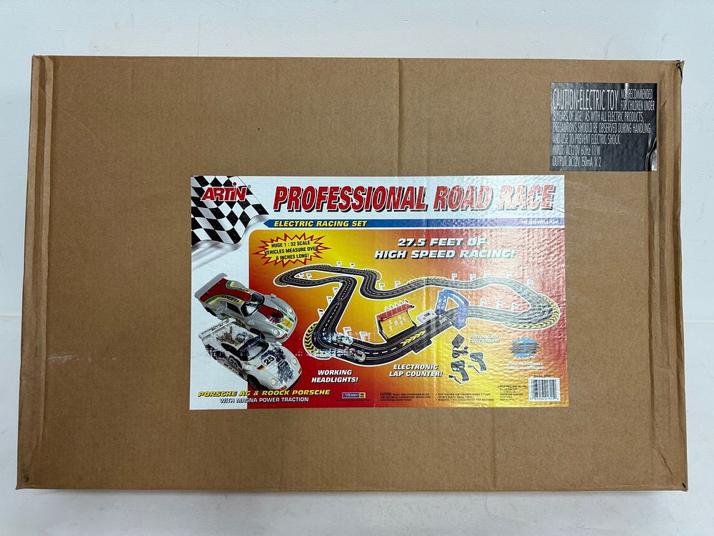 Lot 176: Professional Road Race Slot Car Track