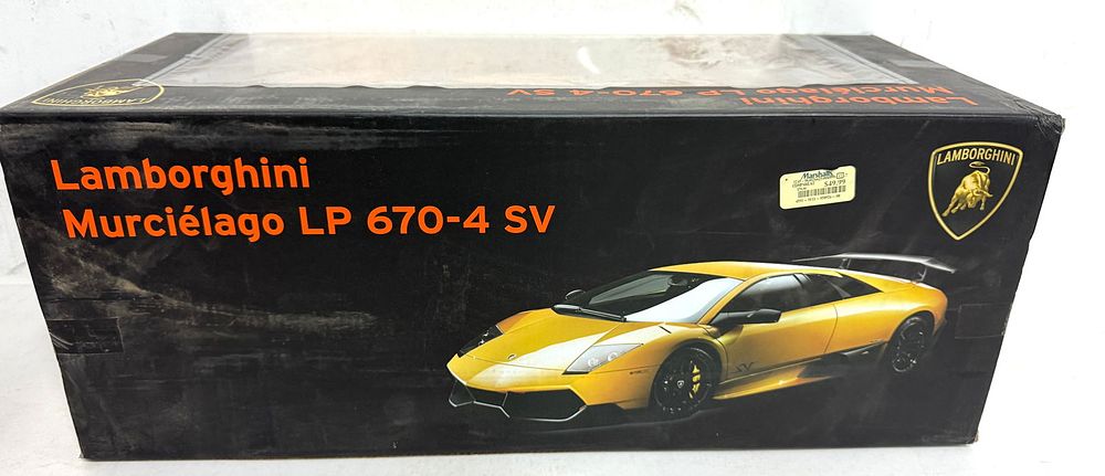 Lot 193: (2) R/C Lamborghini Aventador/Murcielago LP 670-4 SV