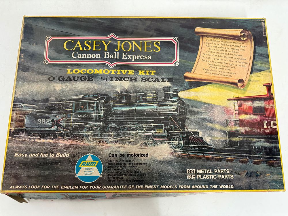 Lot 197: Model Train Kit Casey Jones Cannon Ball Express