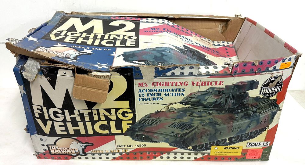Lot 219: The Ultimate Modern Soldier M2 Fighting Vehicle 1:6 Scale
