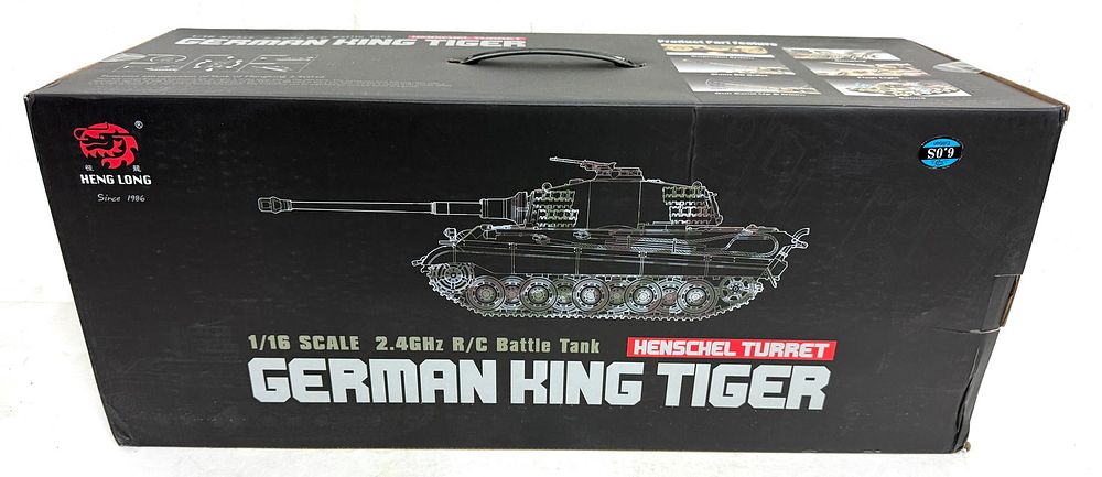 Lot 229: Heng Long R/C German King Tiger Tank