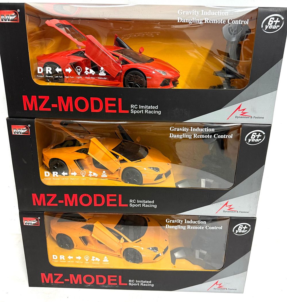 Lot 230: (3) R/C Cars MZ Model