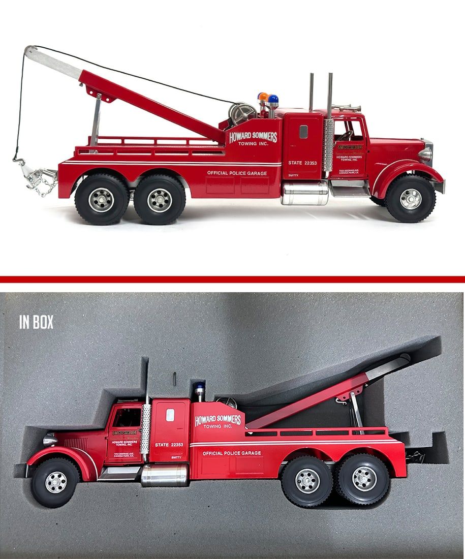 Lot 353: Howard Sommers Smith Miller Tow Truck in Red