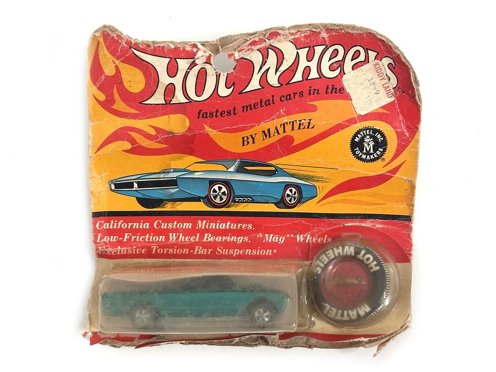 Lot 360: Aqua Redline Custom Fleetside with Button, Hot Wheels