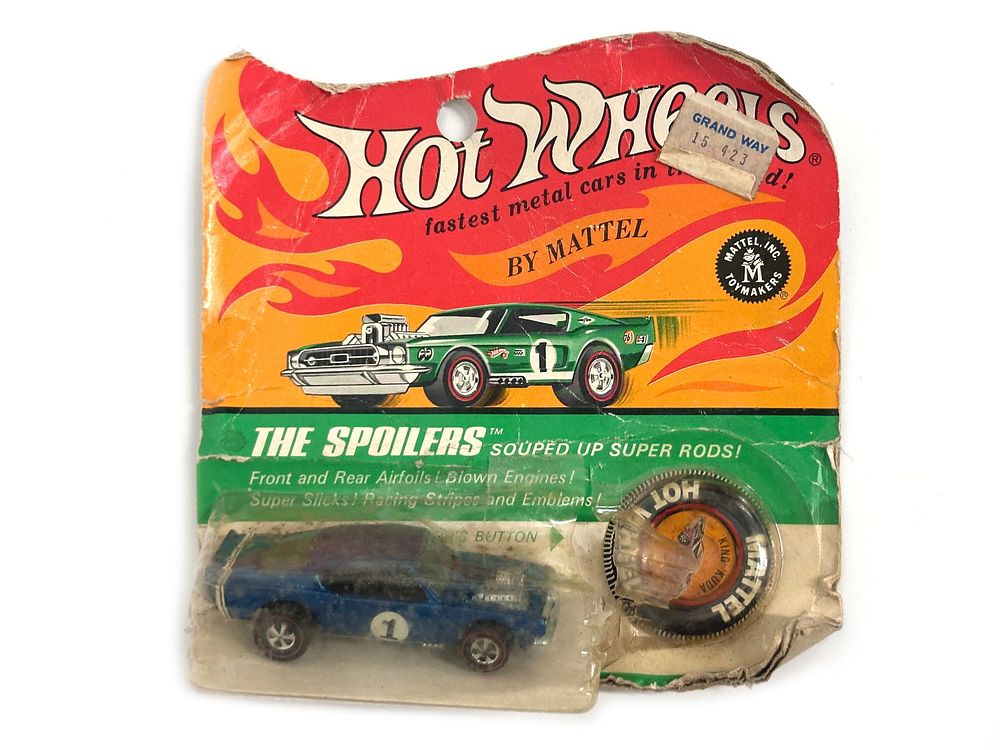 Lot 367: Hot Wheels Redline King Kuda Spoilers Car by Mattel